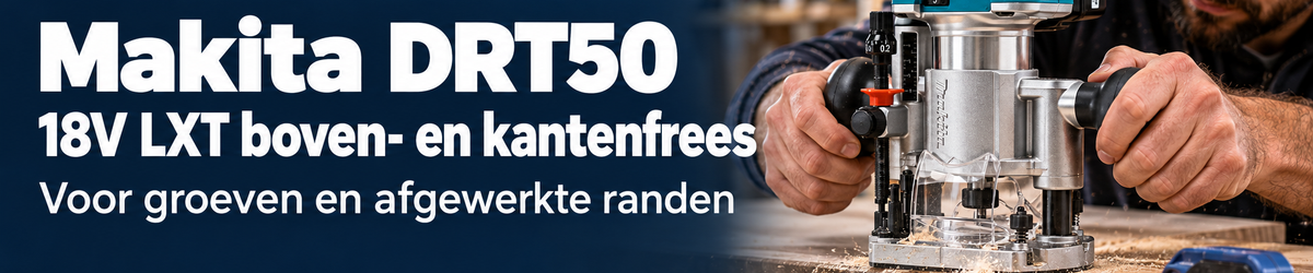 Makita DRT50 accu bovenfrees