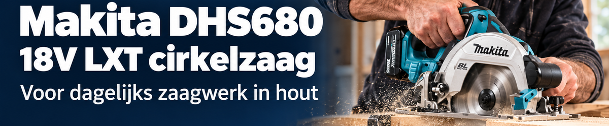 Makita DHS680 accu cirkelzaag