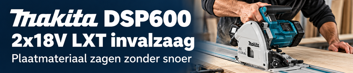 Makita DSP600 accu invalzaag