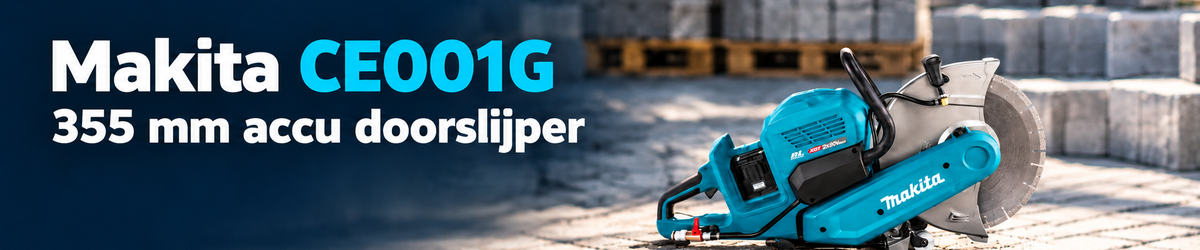 Makita CE001G accu doorslijper Makita CE001G accu doorslijper