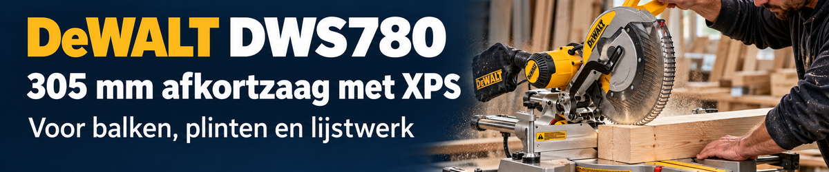 DeWALT DWS780 afkortzaag
