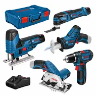 Bosch combisets op witte achtergrond