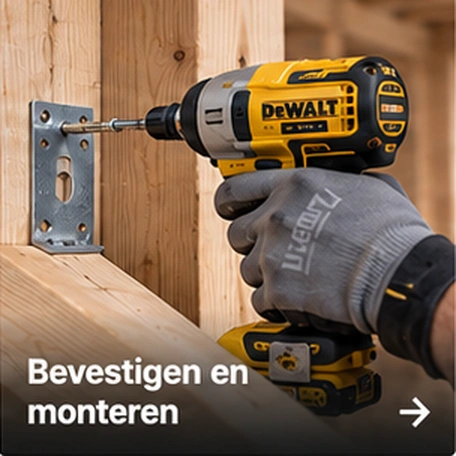 Bevestigen en monteren bij Mastertools