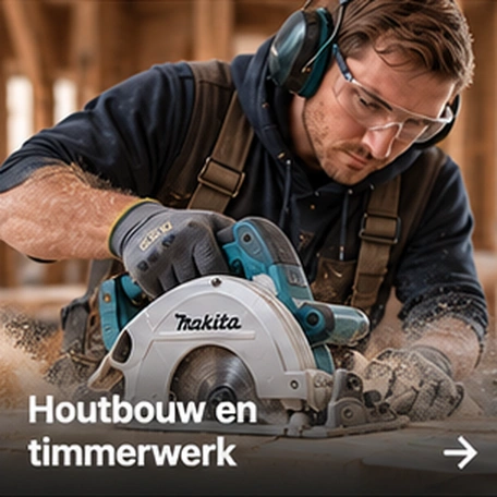 Houtbouw en timmerwerk bij Mastertools