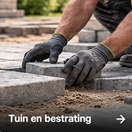Tuin en bestrating bij Mastertools
