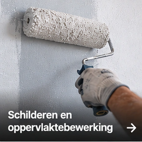 Schilderen en oppervlaktebewerking bij Mastertools