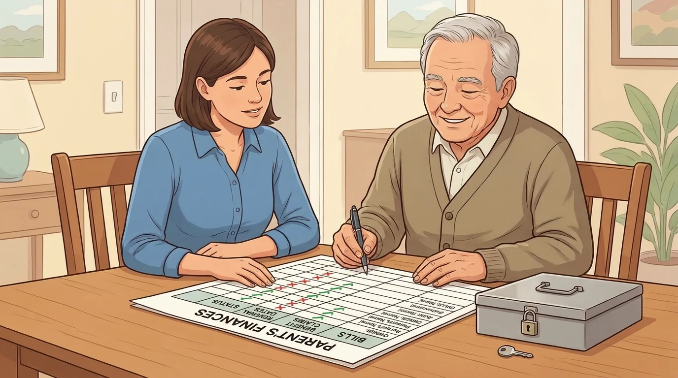 How to Help Elderly Parents From a Distance: A 15-Step Care Plan