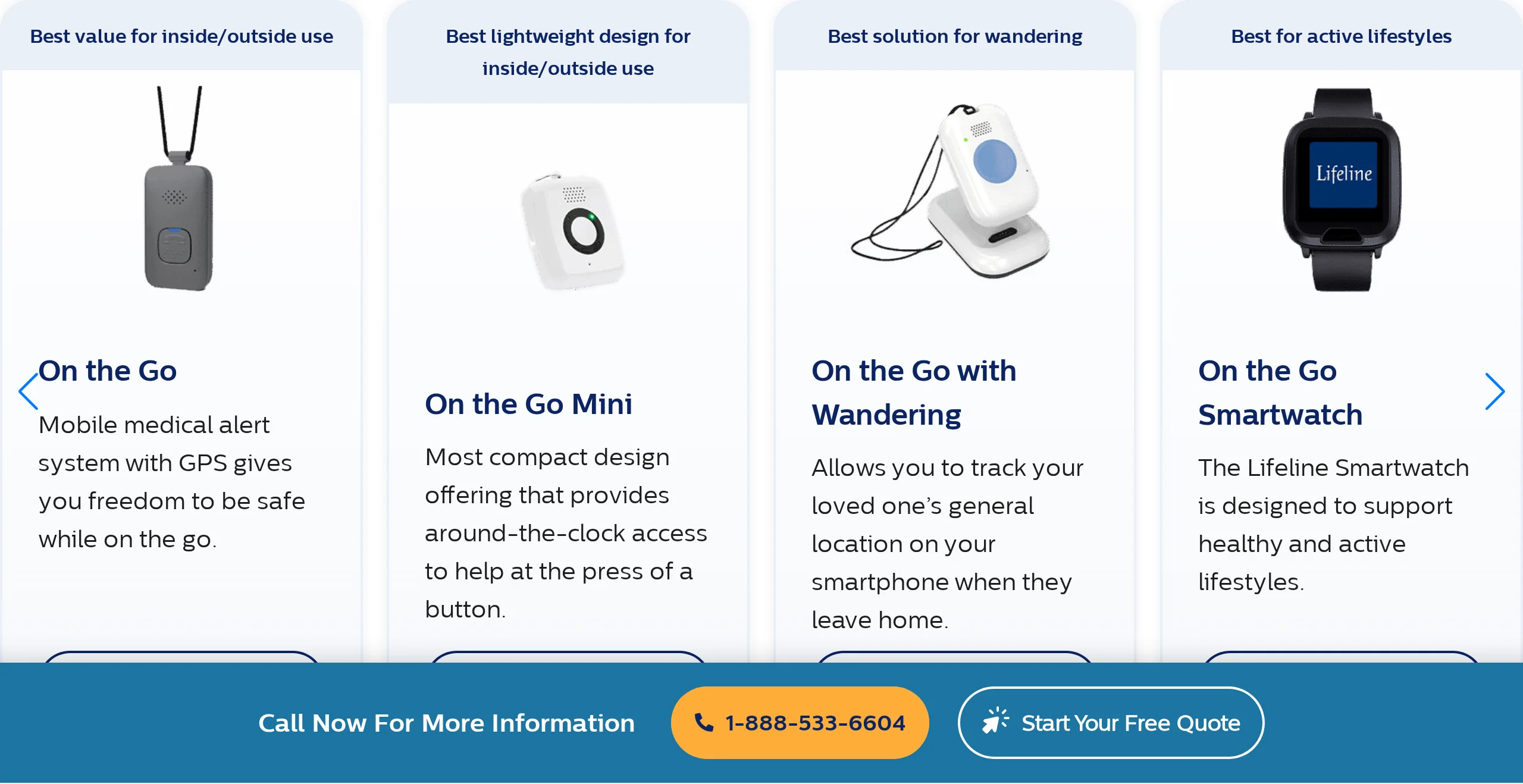 Lifeline Canada medical alert service for monitored emergency response at home and mobile Lifeline Canada medical alert service for monitored emergency response at home and mobile