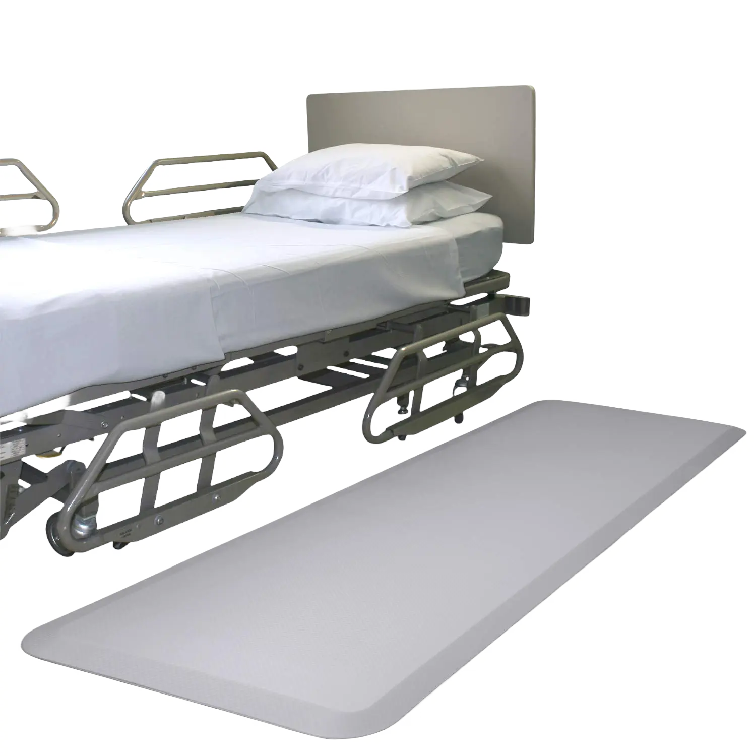 Floor mat bed alarm sensor