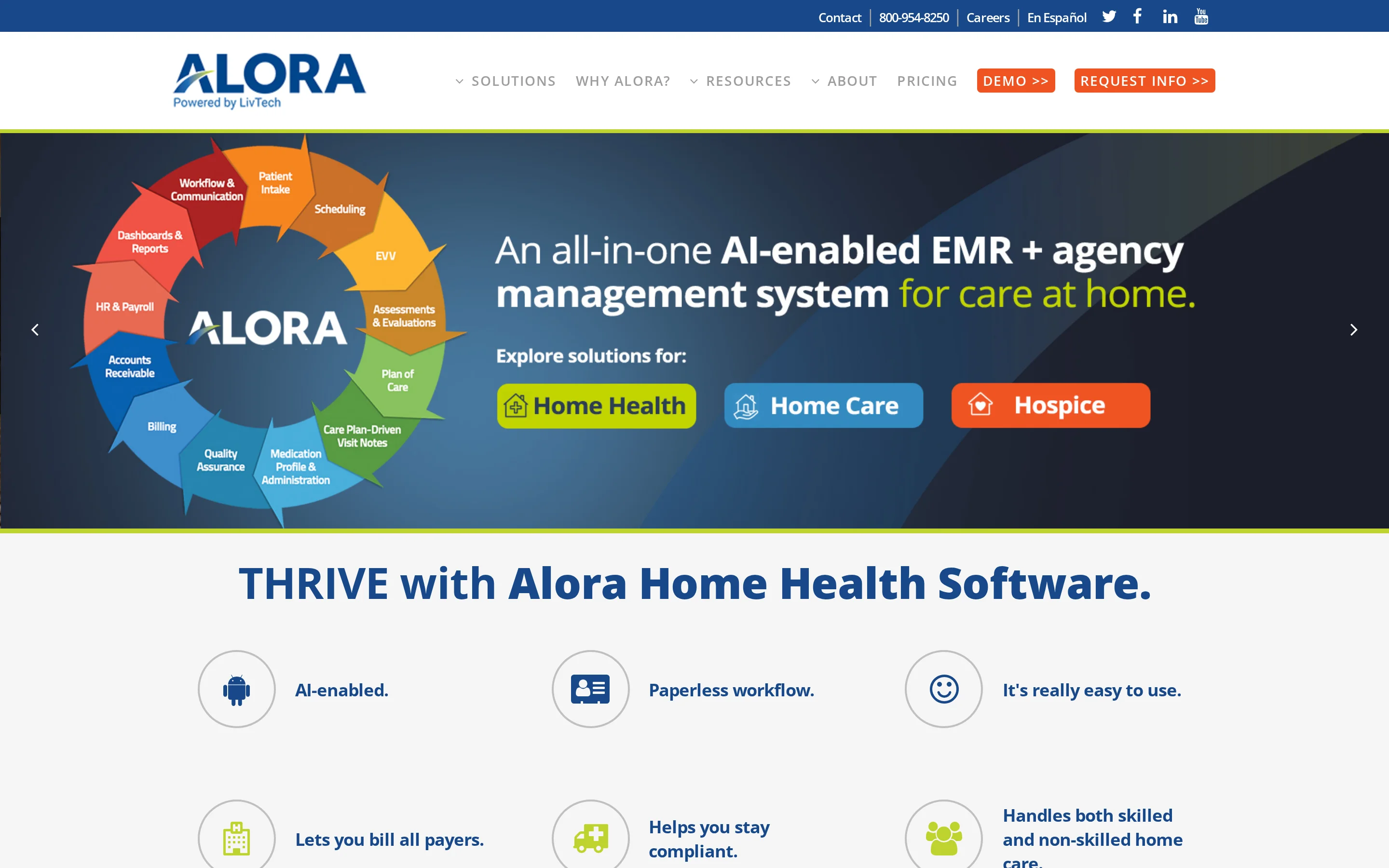 Alora EHR and agency management software for home-based care Alora EHR and agency management software for home-based care