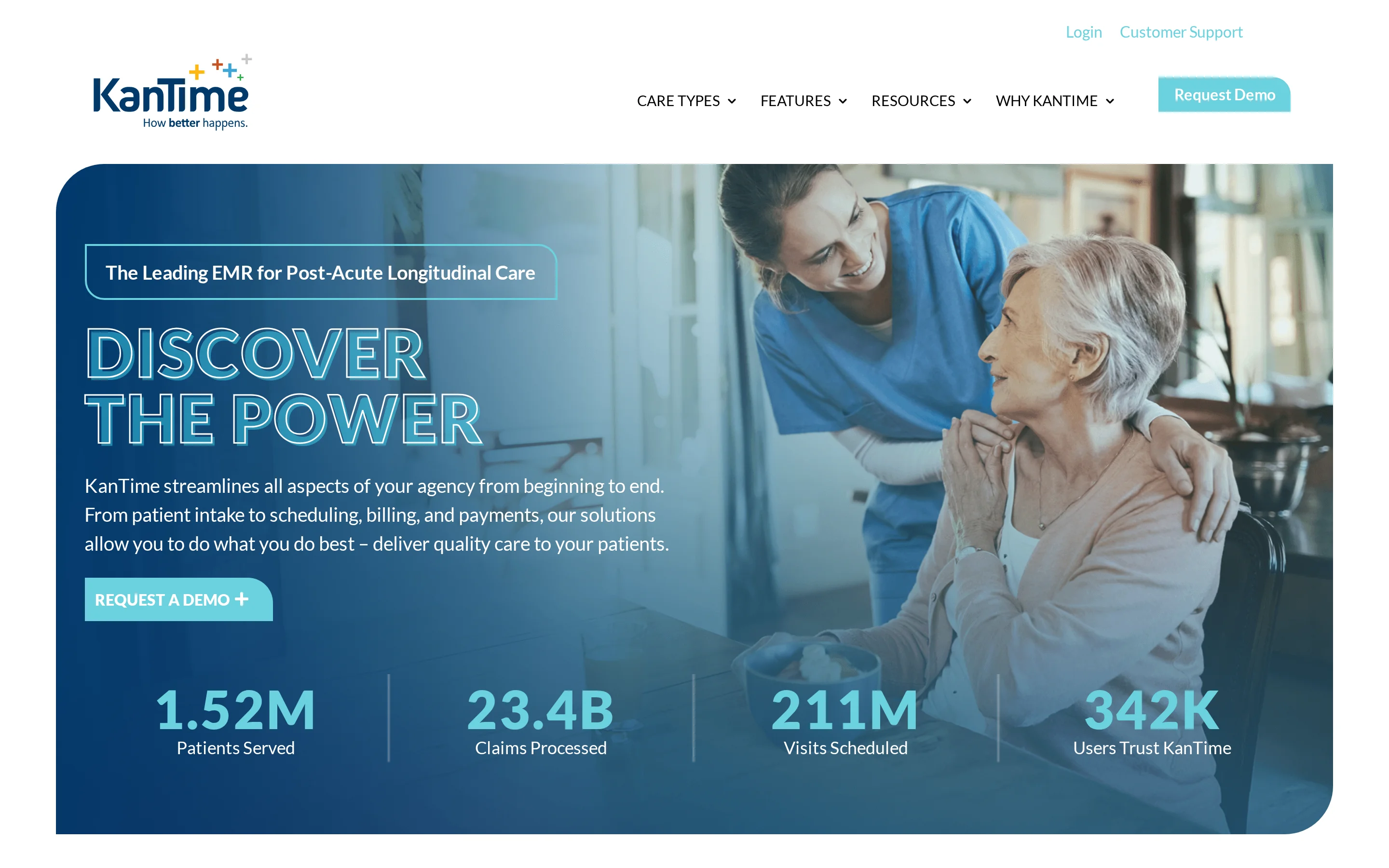 KanTime post-acute EMR for multi-line home-based care KanTime post-acute EMR for multi-line home-based care