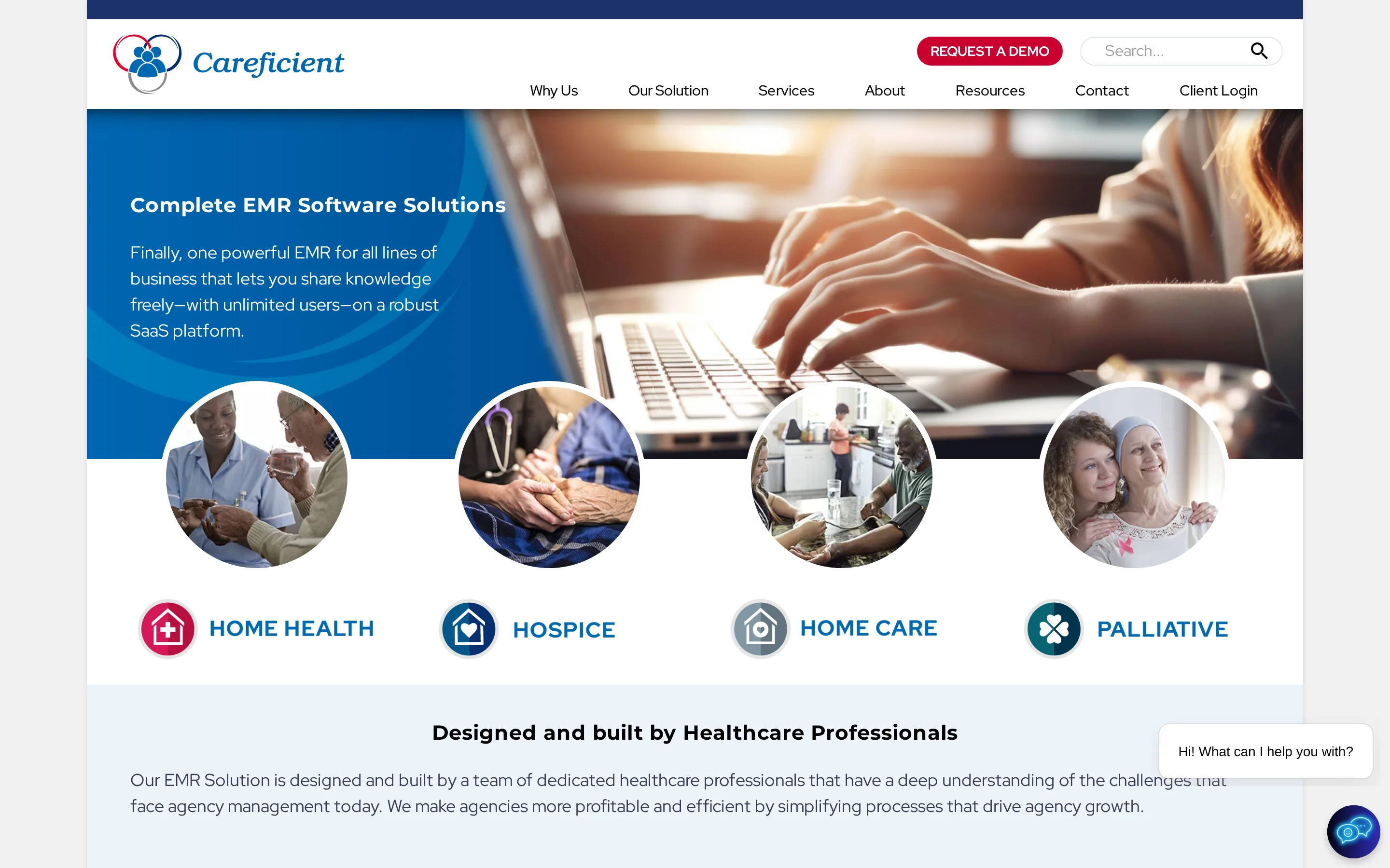 Careficient EMR and agency management software for home-based care providers Careficient EMR and agency management software for home-based care providers