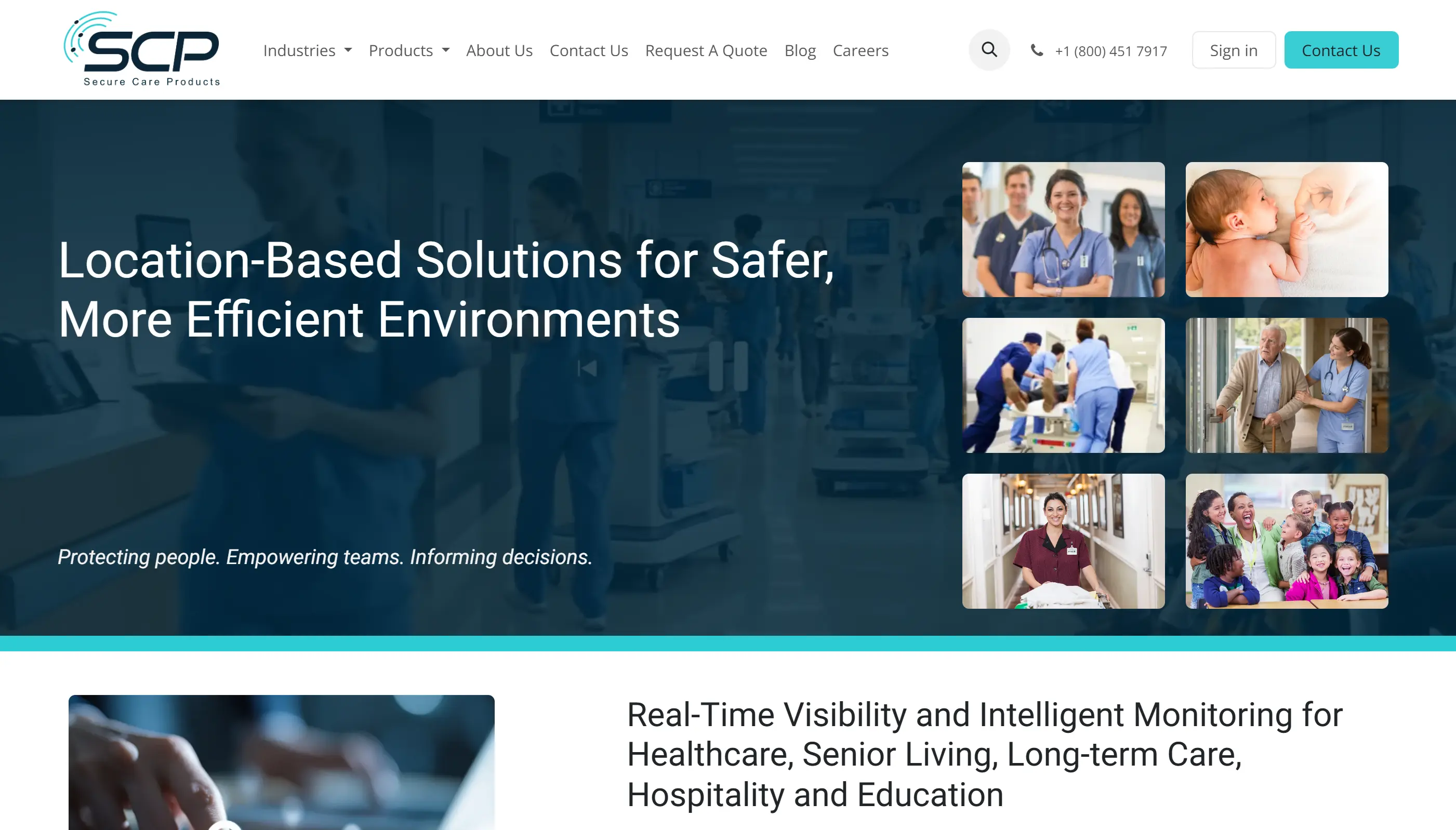 null Secure Care DoorGUARDIAN wander management and access control system