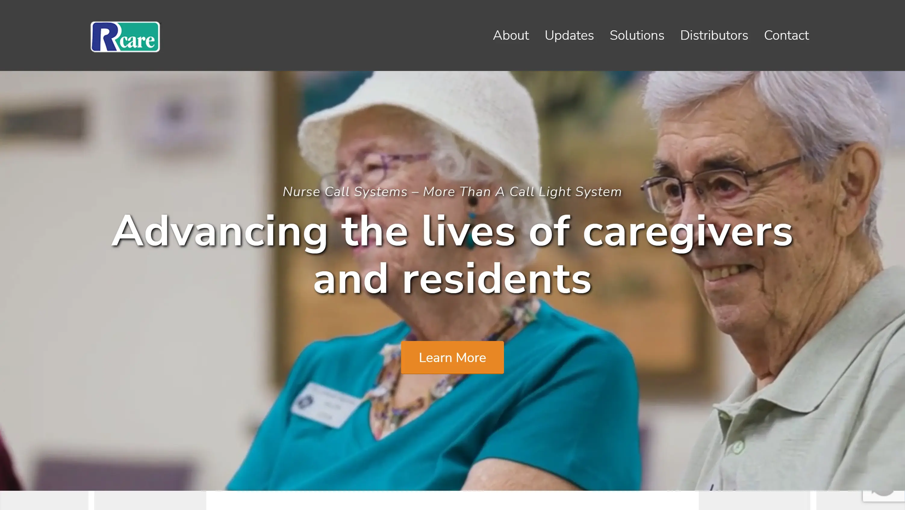 null RCare wireless nurse call and monitoring system for long-term care