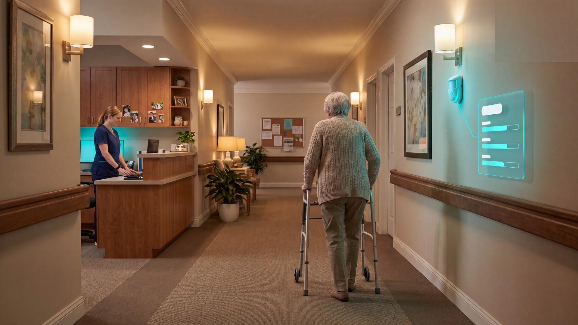 Motion Sensors for Elderly Safety and Fall Prevention