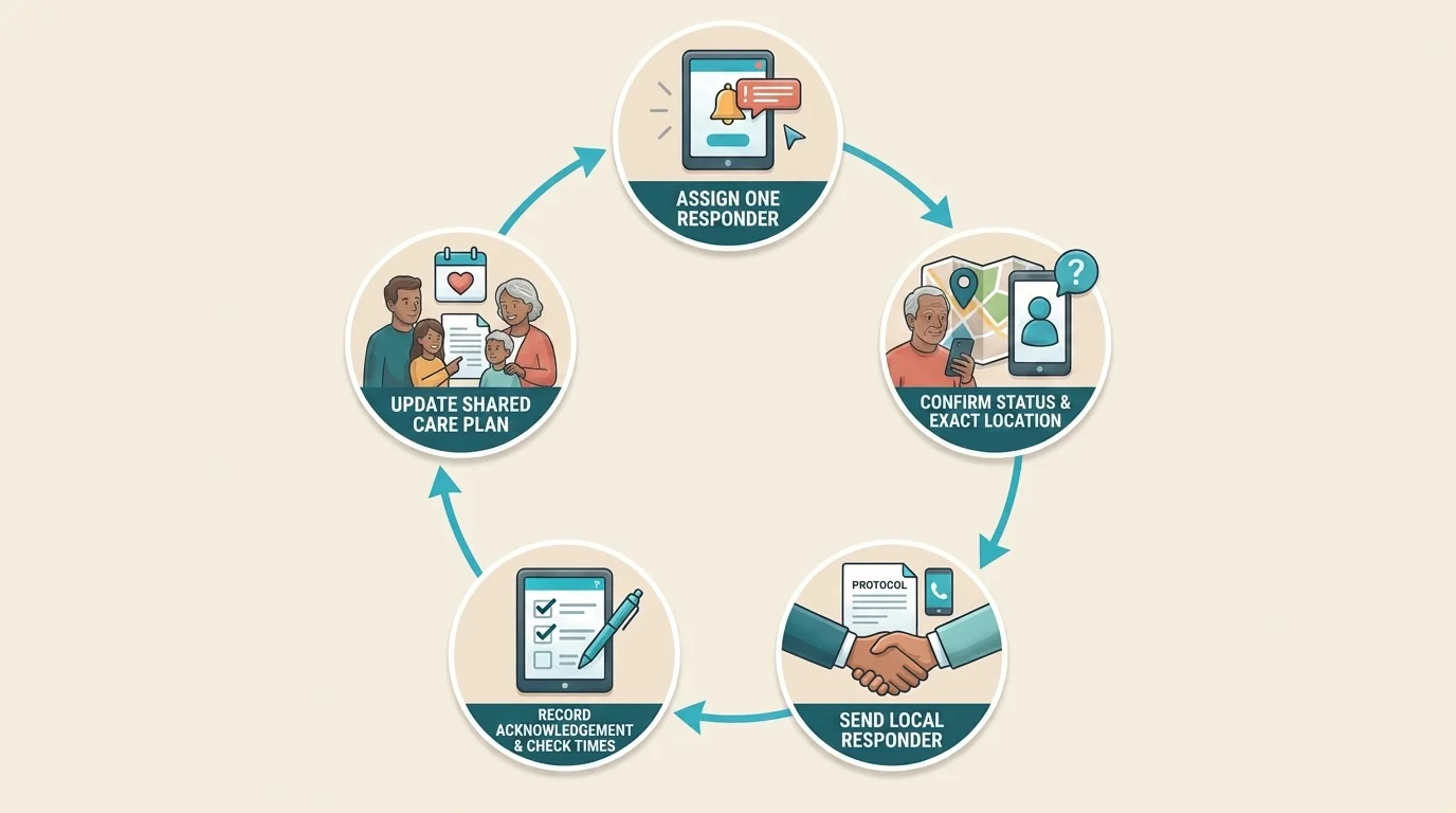 Five-Part Alert Response Loop