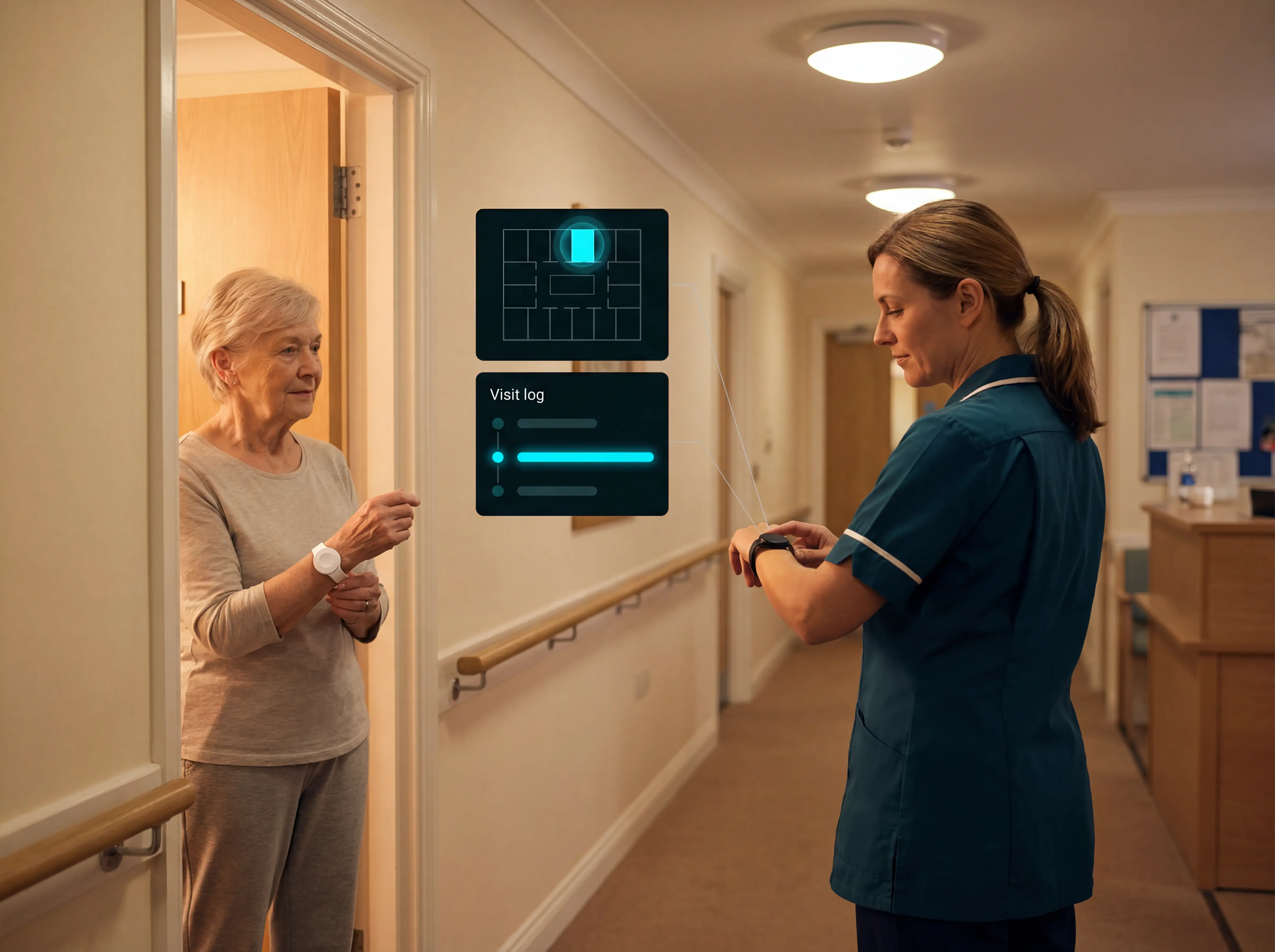 Nurse Call Button Systems for Hospitals & Care Facilities