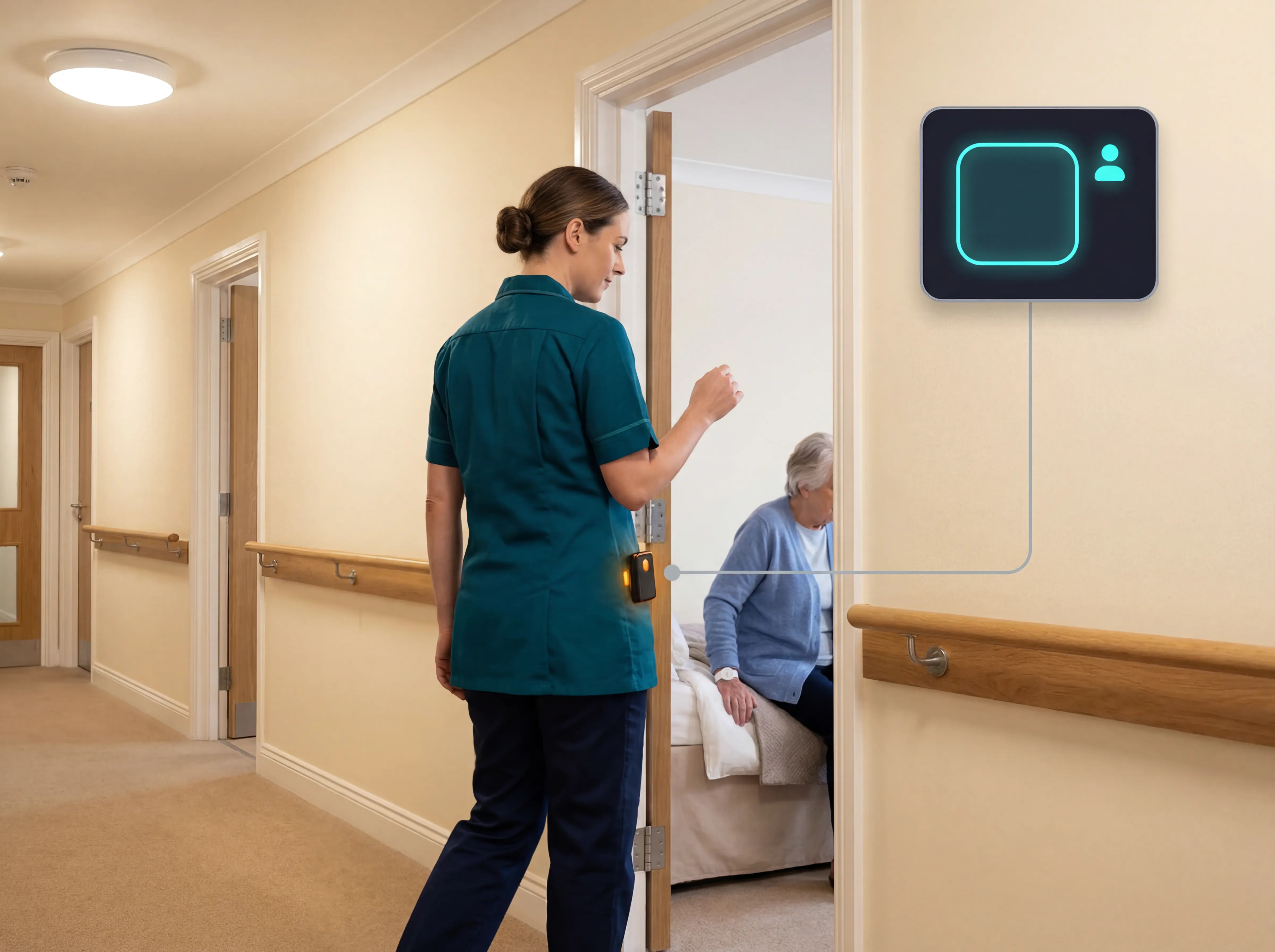 Wireless nurse call systems