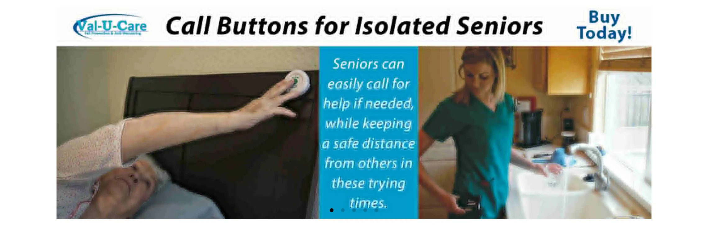 Val-U-Care caregiver call systems product page