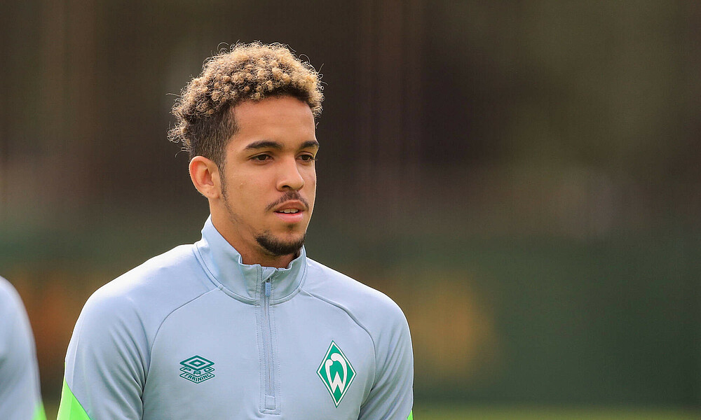 Johan Mina im Training