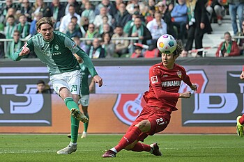 null Woltemade beim Torabschluss.