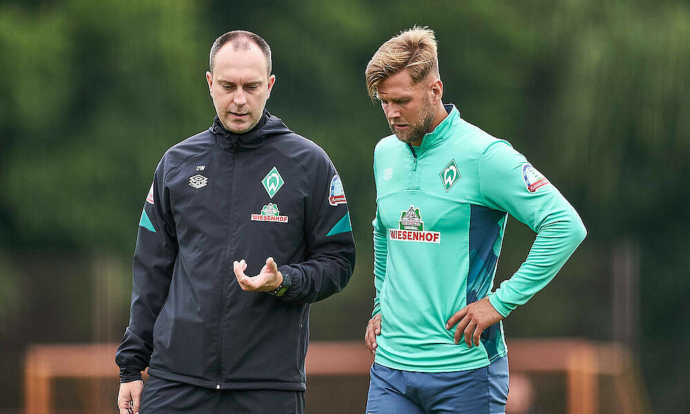 Ole Werner und Niclas Füllkrug.