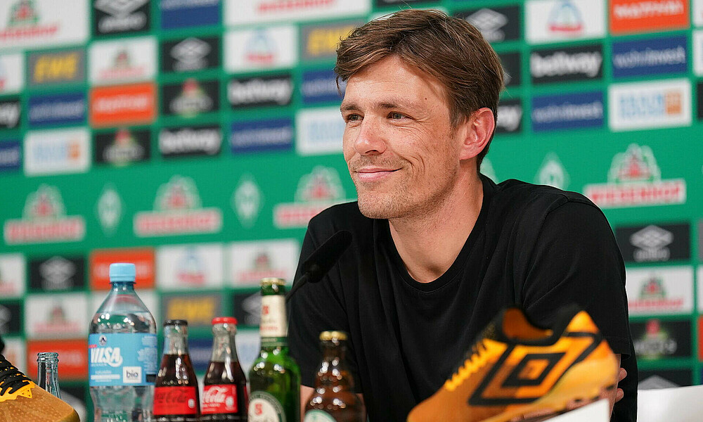 Clemens Fritz in der Medienrunde