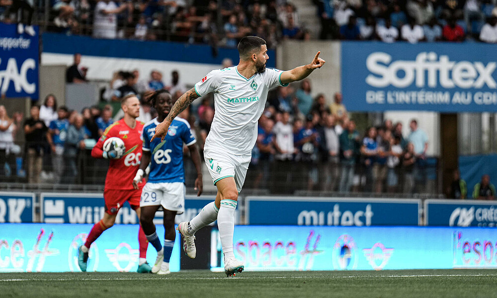 Tony Jung im Spiel gegen RSC Straßburg