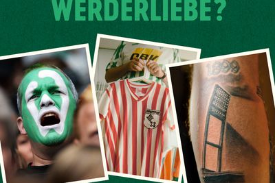 Werbebanner: Wie fantastisch ist deine WERDERLIEBE?