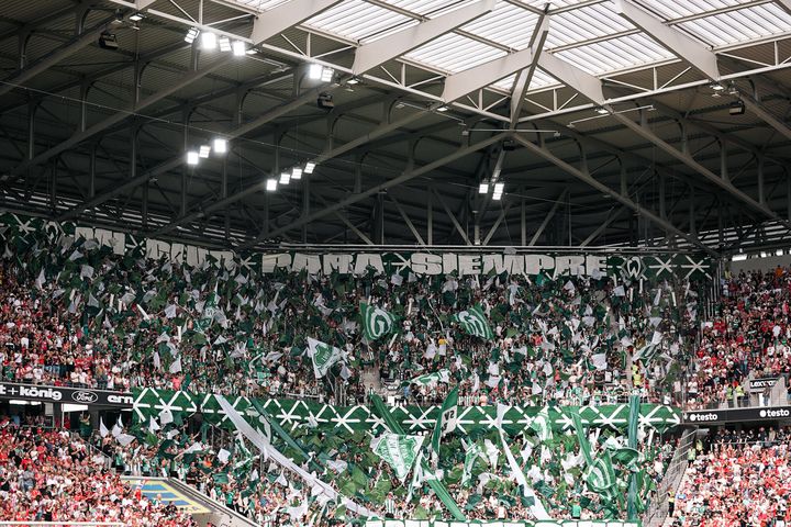 Ein Foto von der Werder-Kurve.