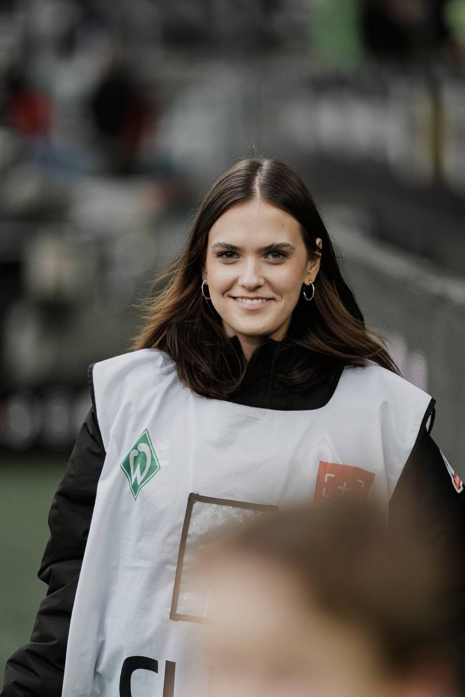 Gina-Marie Murgia bei der Arbeit an einem Spieltag.