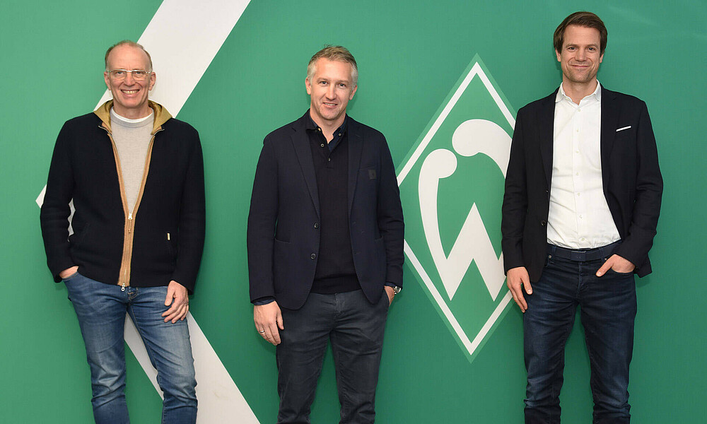 Marco Fuchs, Frank Baumann und Dr. Florian Weiß