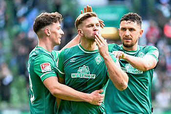 Niclas Füllkrugs Treffer reichte nicht zum Sieg.