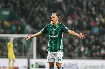 null Senne Lynen im Werder-Trikot.