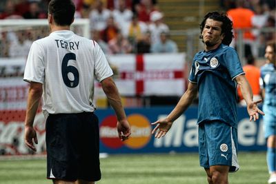 Nelson Valdez im Trikot der Nationalmannschaft.