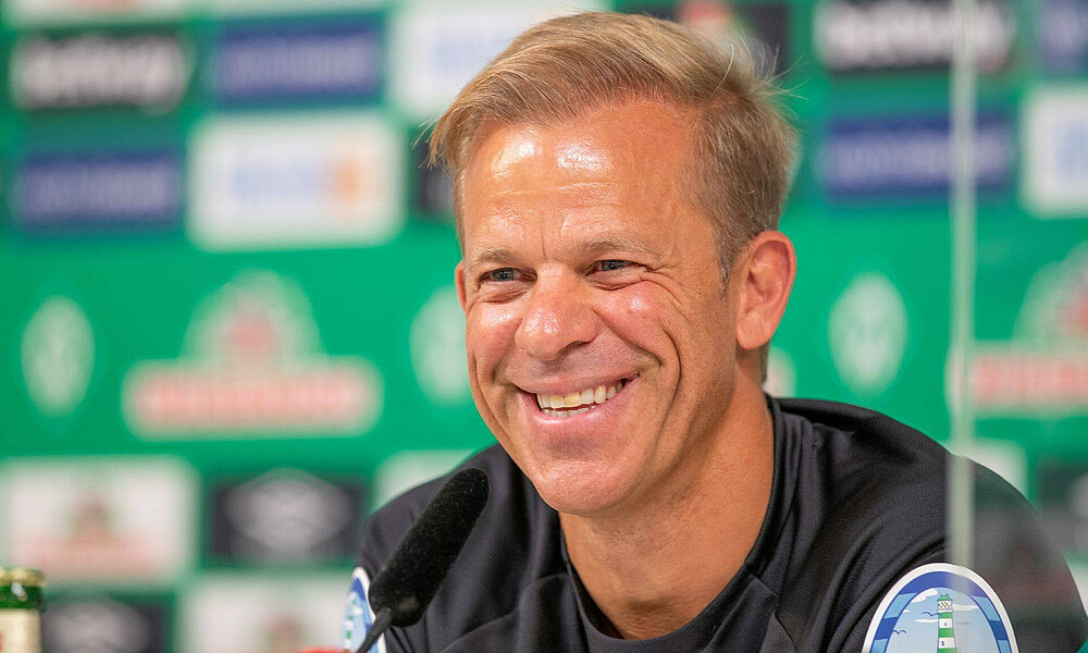 null Markus Anfang auf der Pressekonferenz