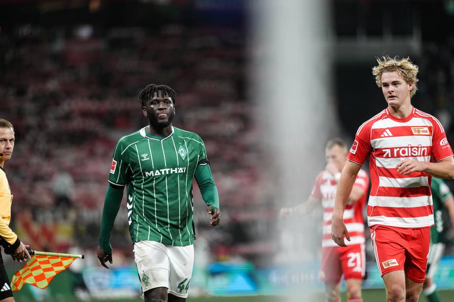 Boniface im Heimspiel gegen Union Berlin