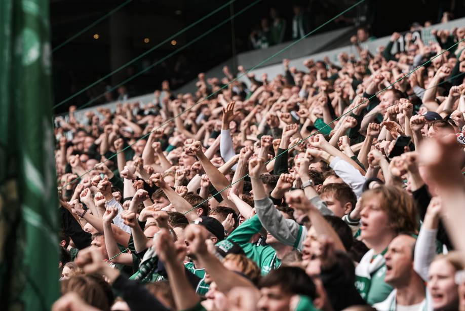Die Werder-Fans in der Ostkurve.