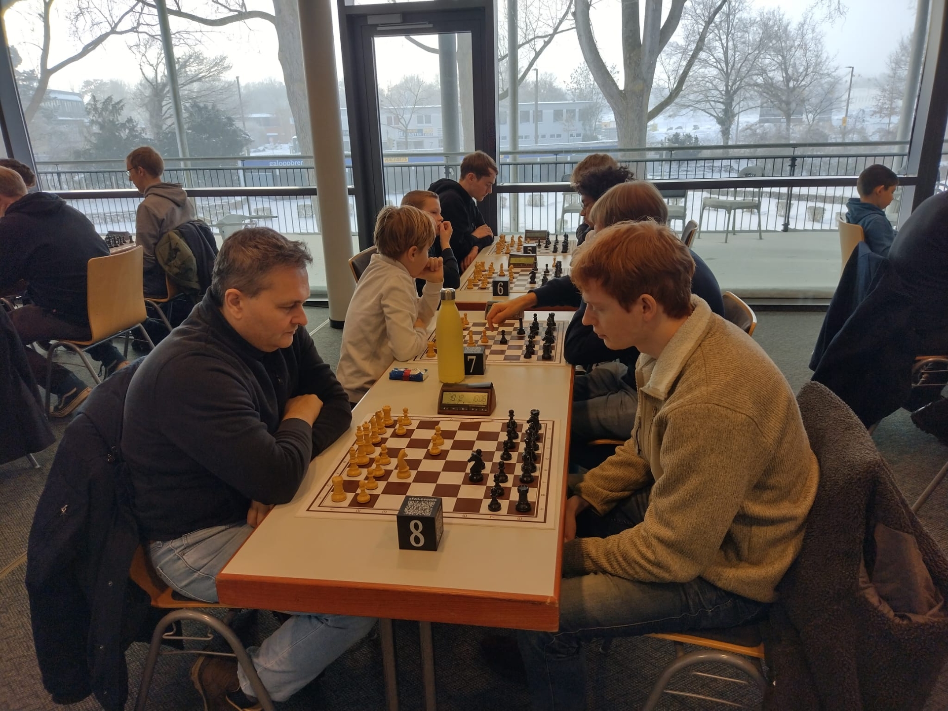 Links: Timur Elmali und rechts Frederick Hardeel