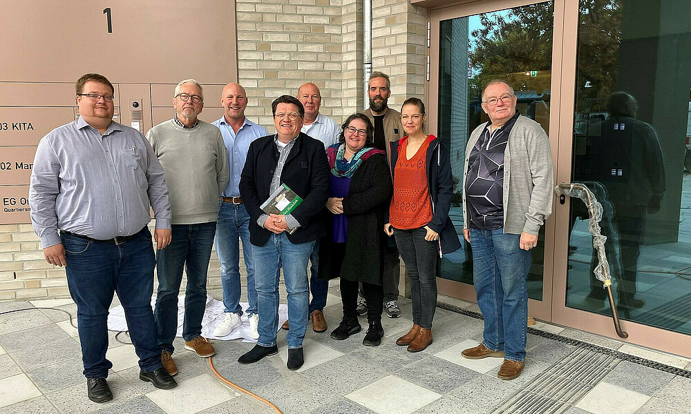 Gruppenbild vom Netzwerkbesuch