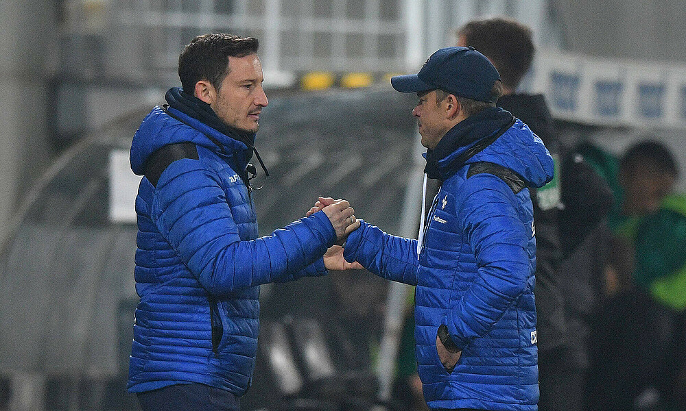 null Markus Anfang wird auch beim SV Werder Bremen mit Co-Trainer Florian Junge zusammen arbeiten.