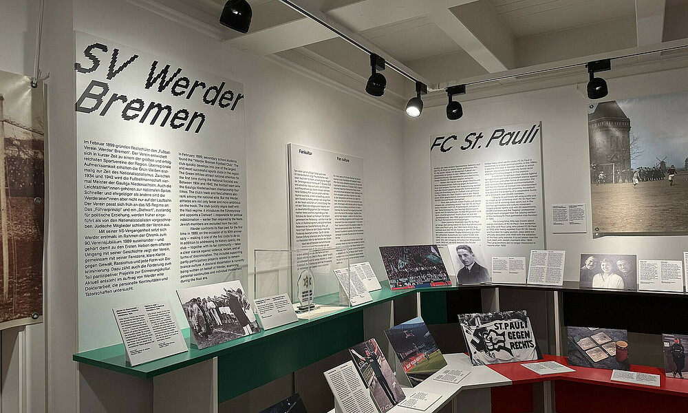 Ein Bild von der Ausstellung. 