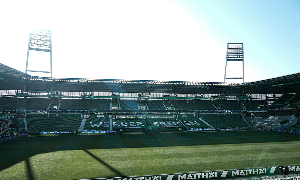 null Ein Blick ins Weserstadion.