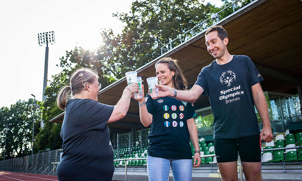 null Miriam Lamotte mit Special Olympics auf Platz 11