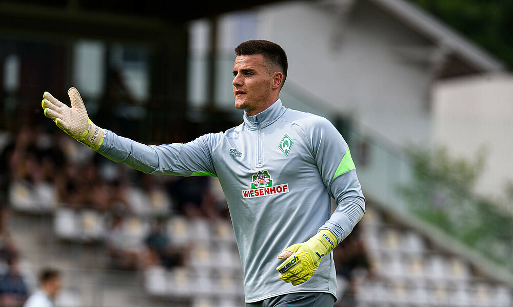 Michael Zetterer wird beim SV Werder erstmal zwischen den PFosten stehen