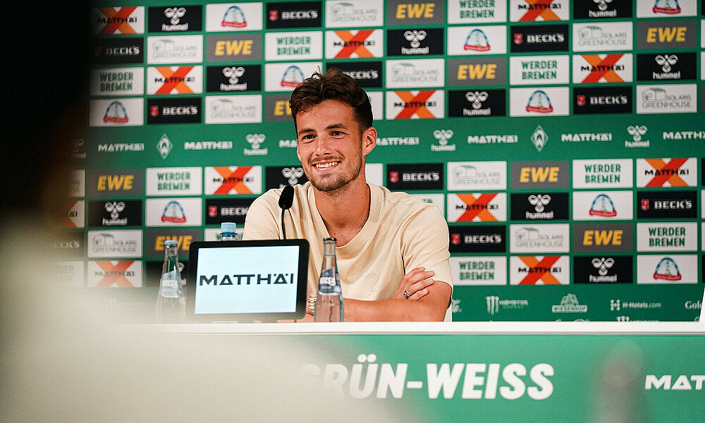 null Olivier Deman in der Mixed Zone