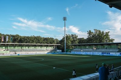 Ein Bild vom leeren Wolfsburg-Stadion.