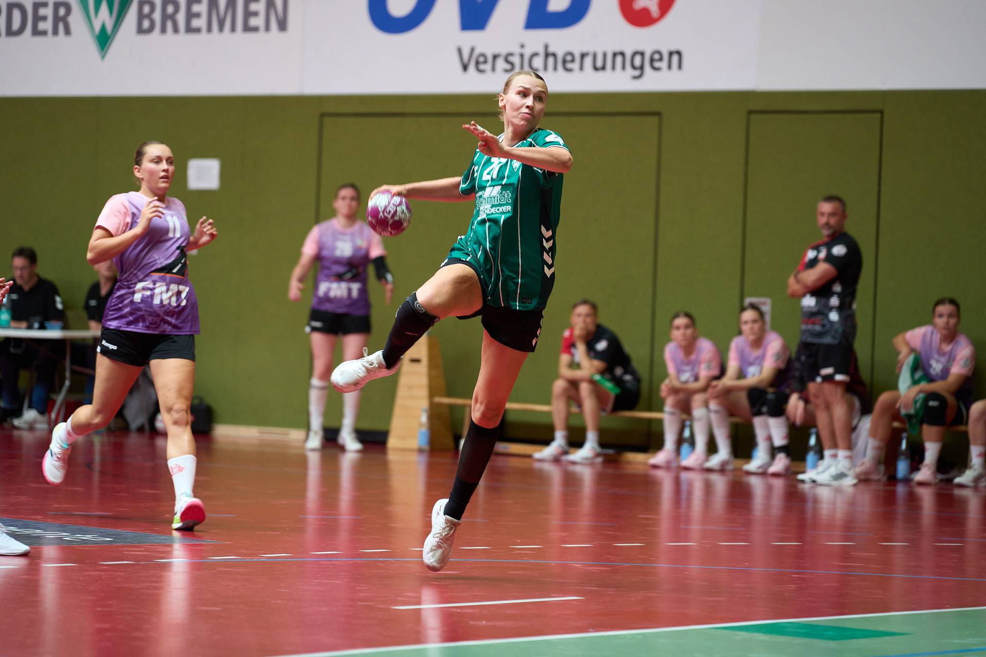 Emma Ruwe beim Siebenmeter (Foto: Hansepixx)