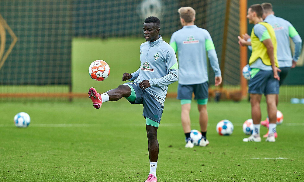 null Kebba Badjie Training