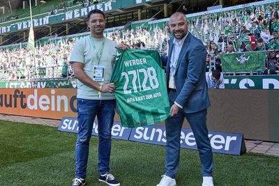 jaffakauftdeinauto bleibt bis Saison 27/28 Regio-Sponsor bei Werder